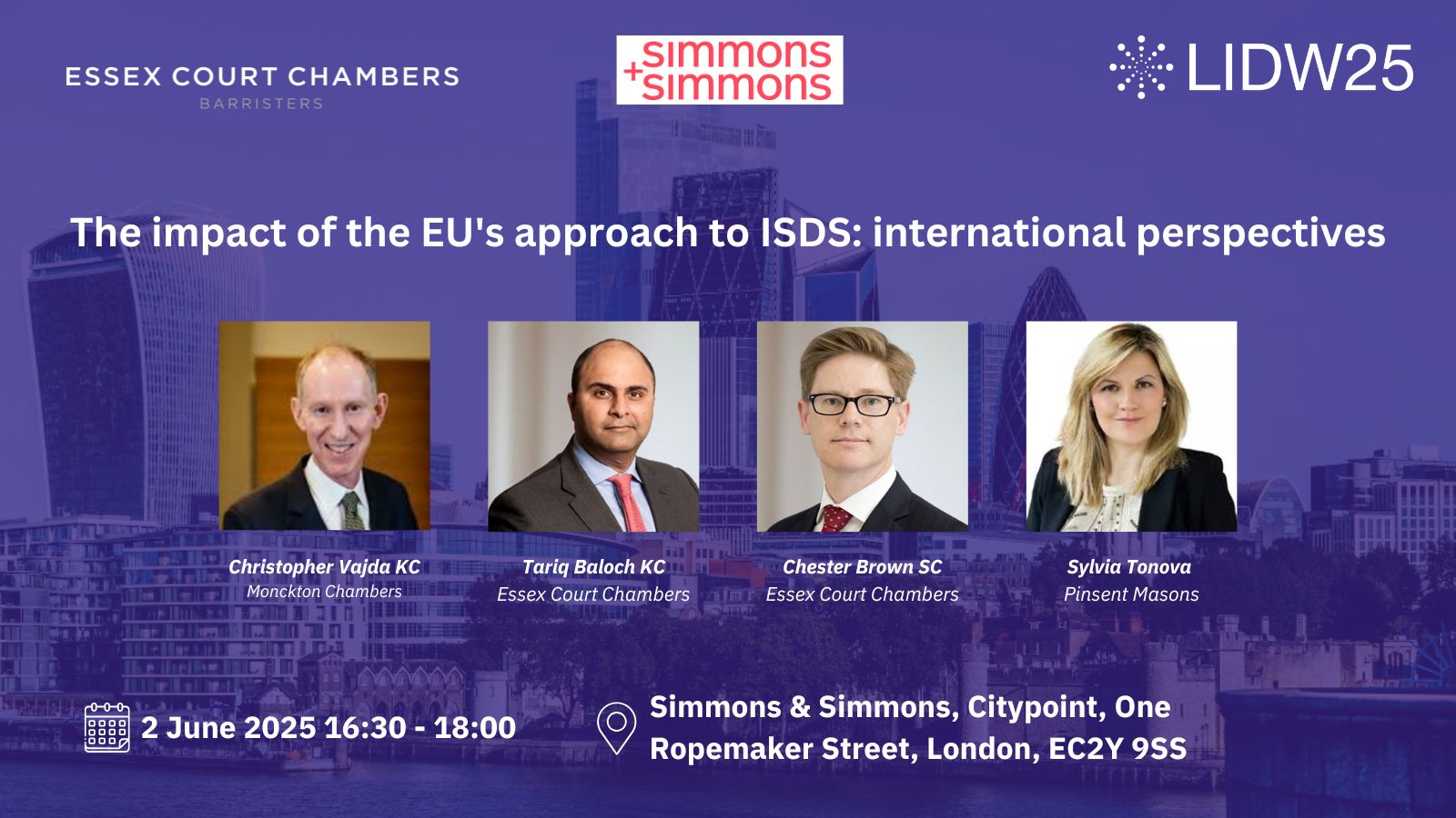 LIDW2025: The impact of the EU's approach to ISDS: international perspectives