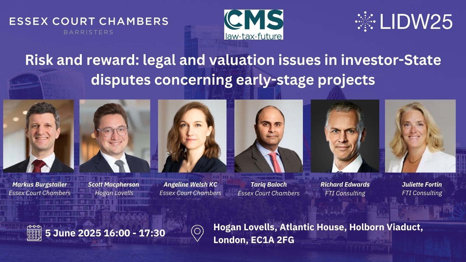 LIDW2025: Risk and reward: legal and valuation issues in investor-State disputes concerning early-stage projects