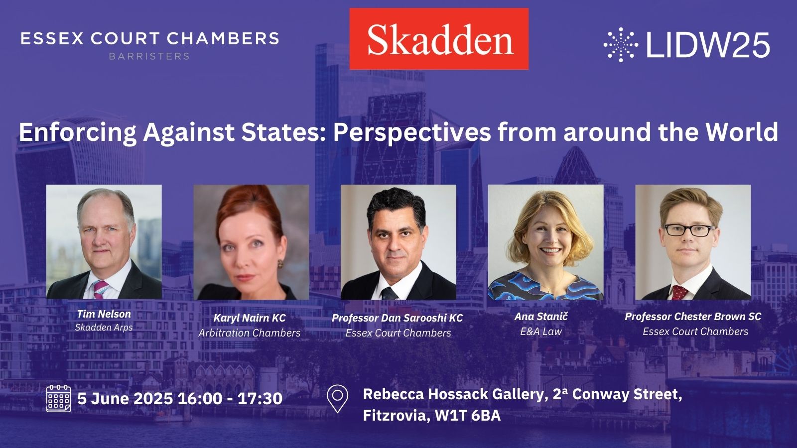 LIDW2025: Enforcing Against States: Perspectives from around the World