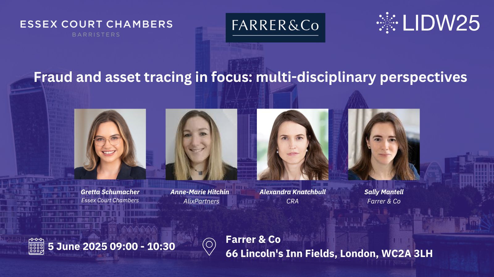 LIDW2025: Fraud and asset tracing in focus: multi-disciplinary perspectives